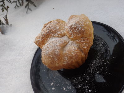 Drożdżowe muffiny koniczynki