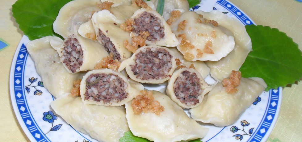 Pierogi z podrobami i kaszą jęczmienną (autor: urszula