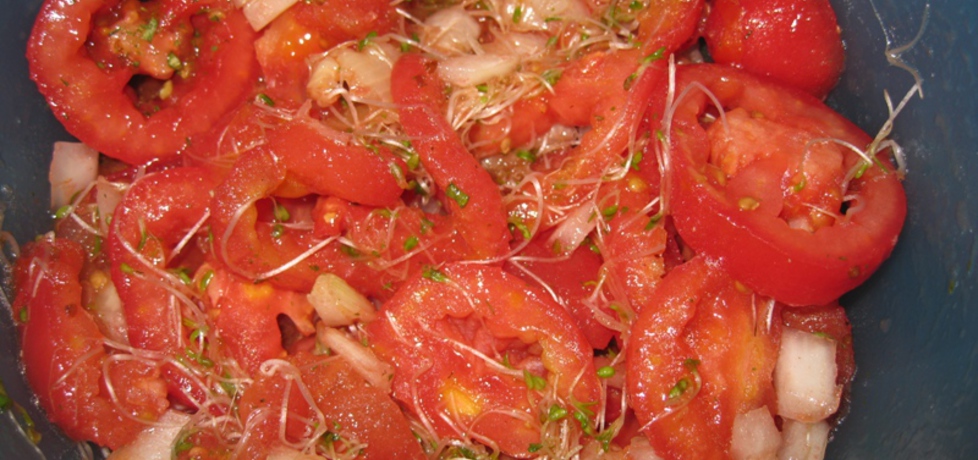 Sałatka pomidorowa (autor: foczkaks)
