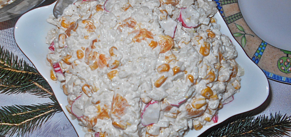 Ryżowa sałatka z surimi (autor: beatris)
