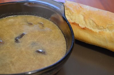 Zupa grzybowa na kwasie od kapusty kiszonej
