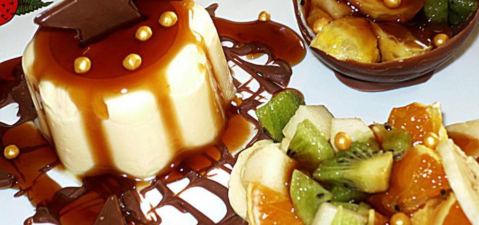 Owocowy creme caramel (autor: marta1986)