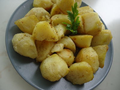 Opiekane ziemniaki z pieprzem cytrynowym