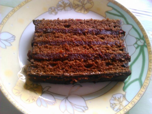 Przepis  ciasto czekoladowe z marmoladą przepis