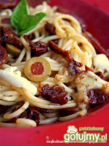 Przepis  spaghetti z salami chorizo wg j.knappe przepis