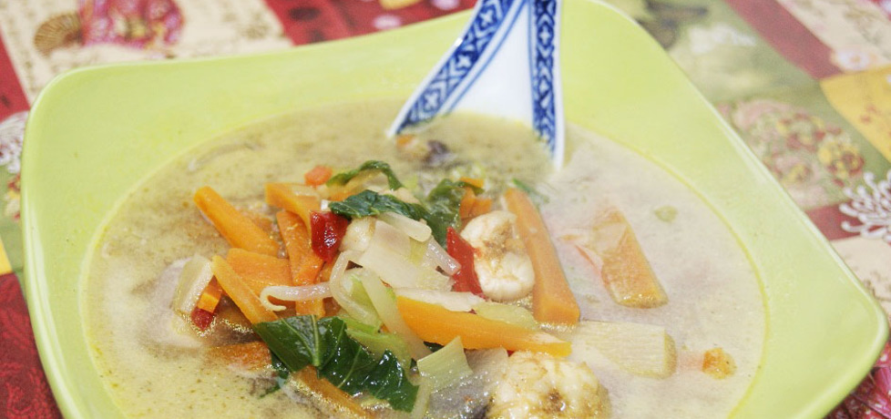 Zupa curry z krewetkami (autor: paulisiaelk)