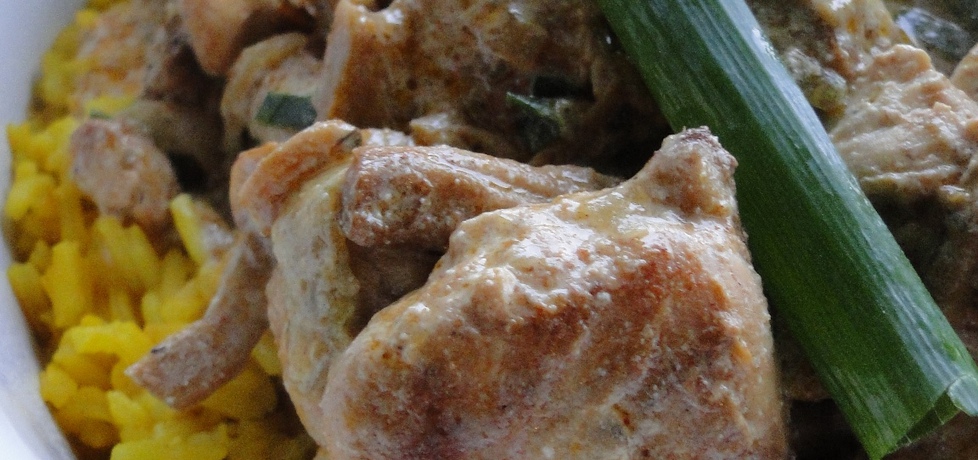 Kurczak z kurkami w sosie śmietanowym (autor: agnieszkab ...