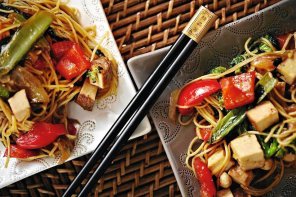 Warzywa stir-fry z tofu  prosty przepis i składniki