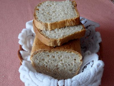 Chleb z płatkami owsianymi