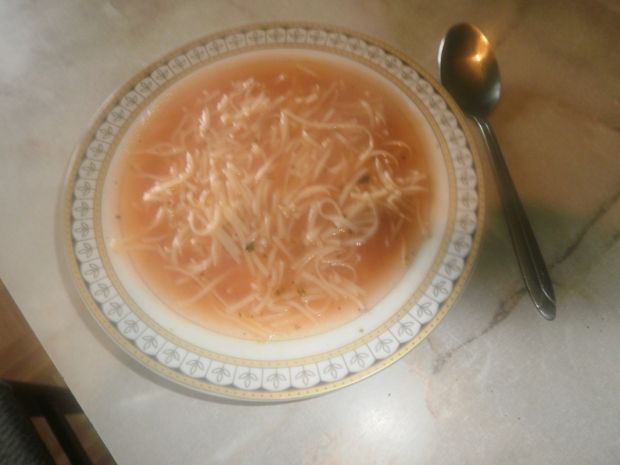 Przepis  zupa pomidorowa na udkach przepis