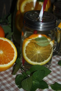 Pomarańczowa woda