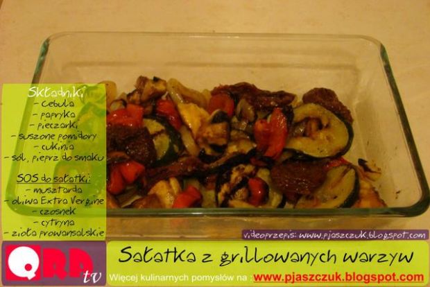 Szybkie i smaczne: sałatka z grillowanych warzyw