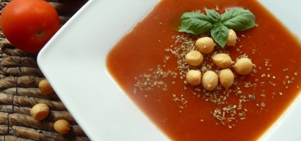 Zupa krem z pomidorów (autor: pobitegarybarbary)