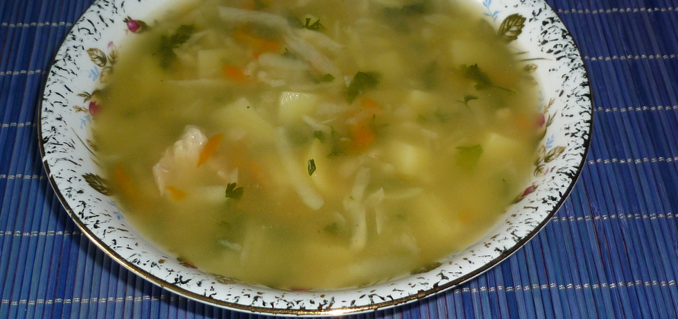 Zupa jarzynowa z kalarepą (autor: wafelek2601)