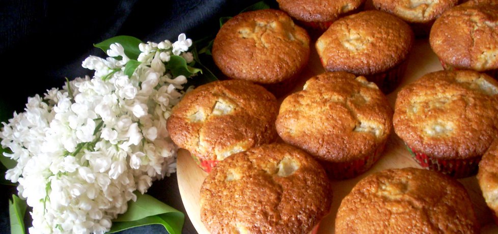 Muffinki orkiszowe z gruszkami (autor: smacznapyza ...