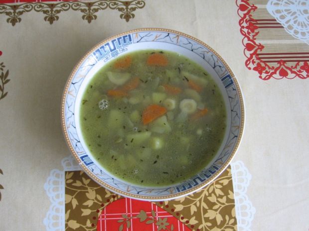 Przepis  zupa z zielonej soczewicy przepis