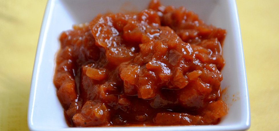 Pikantny sos pomidorowy z ziarnami kolendry (autor: zolzica ...