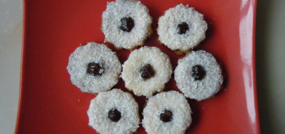 Ciasteczka kokosowe z marmoladą (autor: renatazet ...