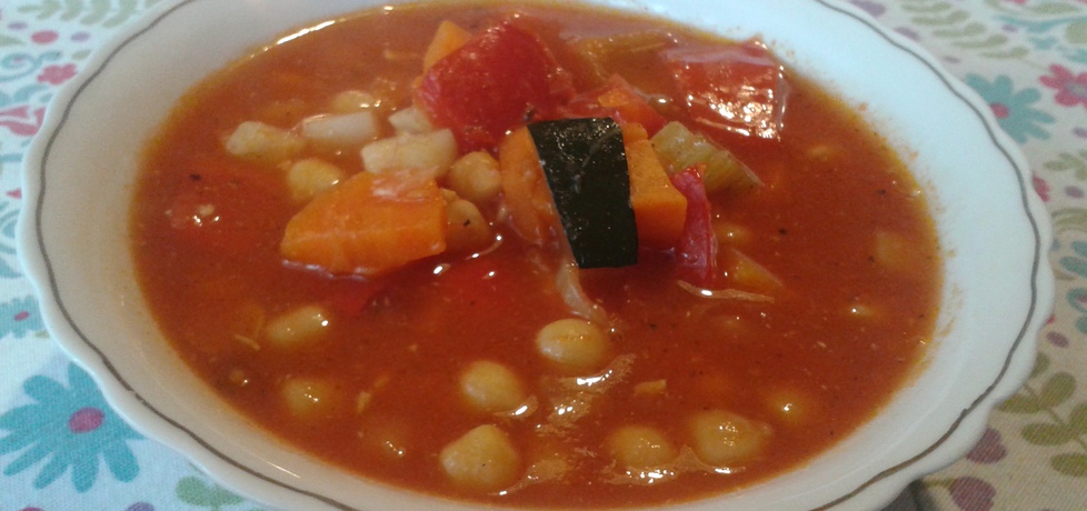 Pikantna zupa z cieciorką (autor: wwwiolka)