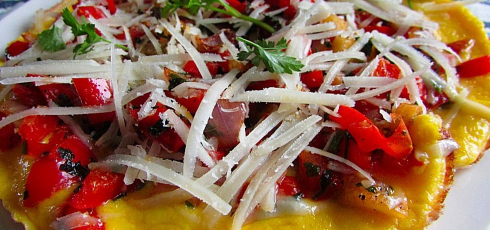 Omlet z warzywami i parmezanem (autor: anna133 ...