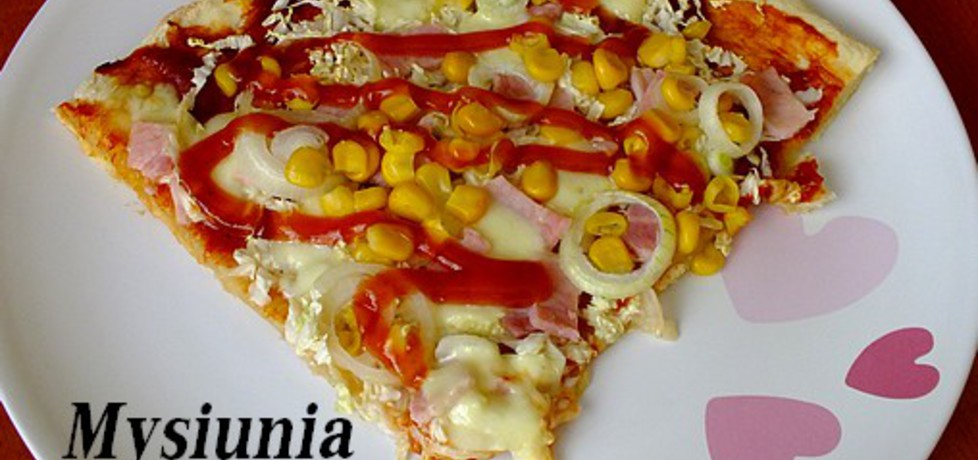 Smaczna pizza z mozarellą (autor: mysiunia)