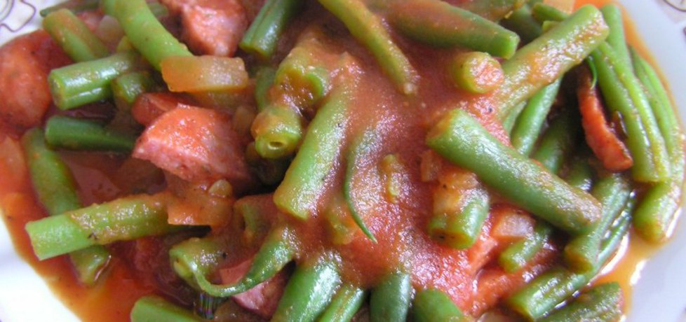 Fasola szparagowa w sosie pomidorowym (autor: bernadettap ...