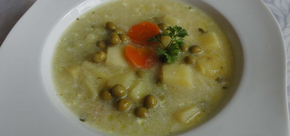 Zupa ziemniaczana z groszkiem (autor: joanna30)