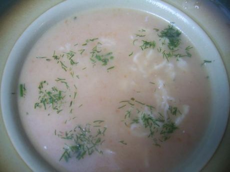 Przepis  zupa pomidorowa z lanymi kluseczkami przepis