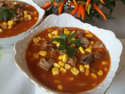 meksykanka  zupa pomidorowo