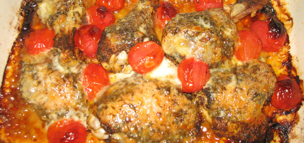 Kurczak zapiekany z pomidorkami i mozzarellą (autor: berys18 ...