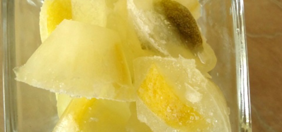 Cytrynowe i limonkowe kostki lodu (autor: ilka86)
