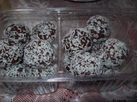 Przepis  czekoladowe kulki kokosowe przepis