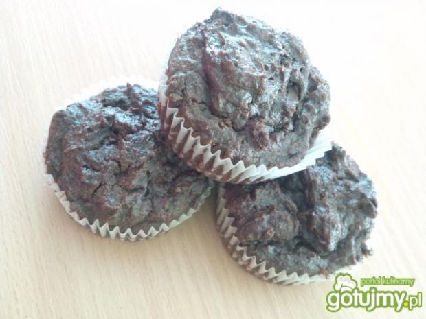 Przepis  sernikowe muffiny czekoladowe przepis