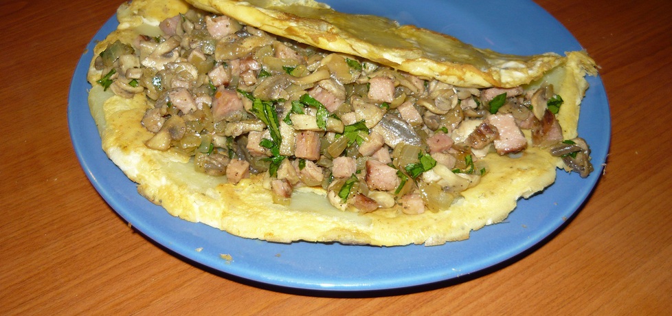 Ziemniaczany omlet z pieczarkami (autor: paulisiaelk ...