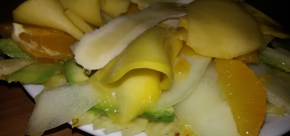 Carpaccio owocowe w słodkim sosie (autor: dariuszef ...