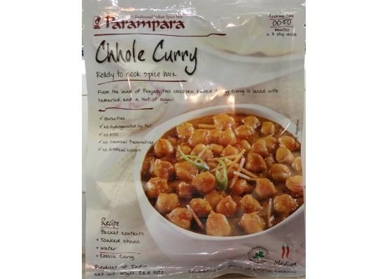 Przepis  chhole curry przepis