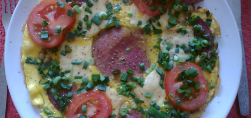 Omlet śniadaniowy z salami (autor: jolantaps)