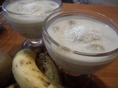 Banany w mleku kokosowym