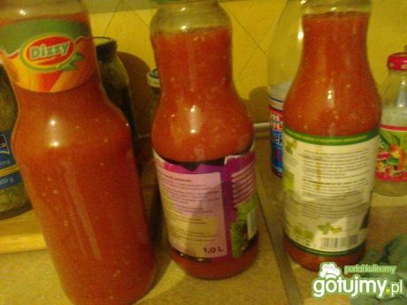 Przepis  sok pomidorowy domowej roboty przepis