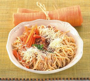 Marchewkowe spaghetti  prosty przepis i składniki
