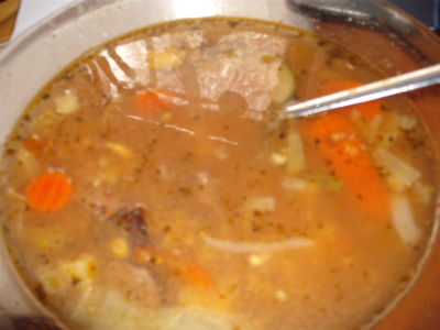 Zupa jarzynowa z kaszą gryczaną