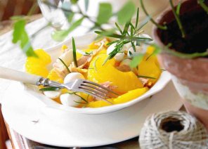 Ananas z mozzarellą  prosty przepis i składniki