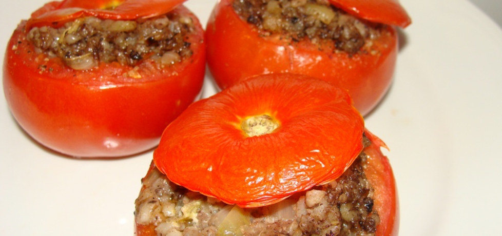 Pomidory faszerowane kaszanką (autor: paulina2157 ...