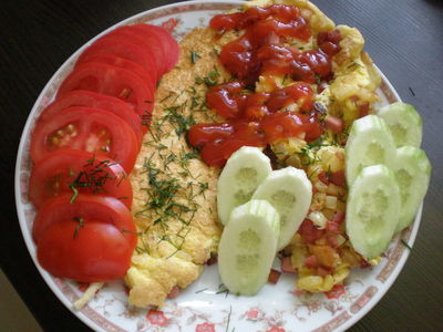 Studencki omlet