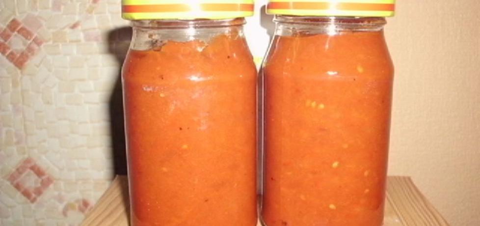 Sos pomidorowy z pieczoną papryką (autor: renataj ...