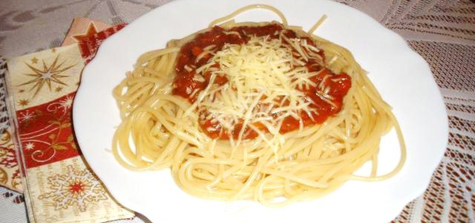 Spaghetti bolognese (autor: rutynka)
