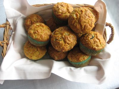 Wytrawne muffiny z oliwkami i szynką