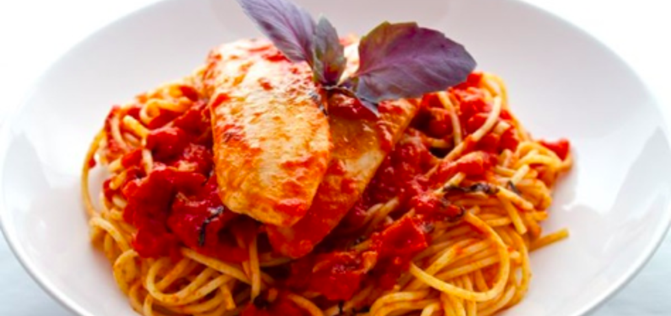 Makaron spaghetti z tilapią (autor: emeslive)
