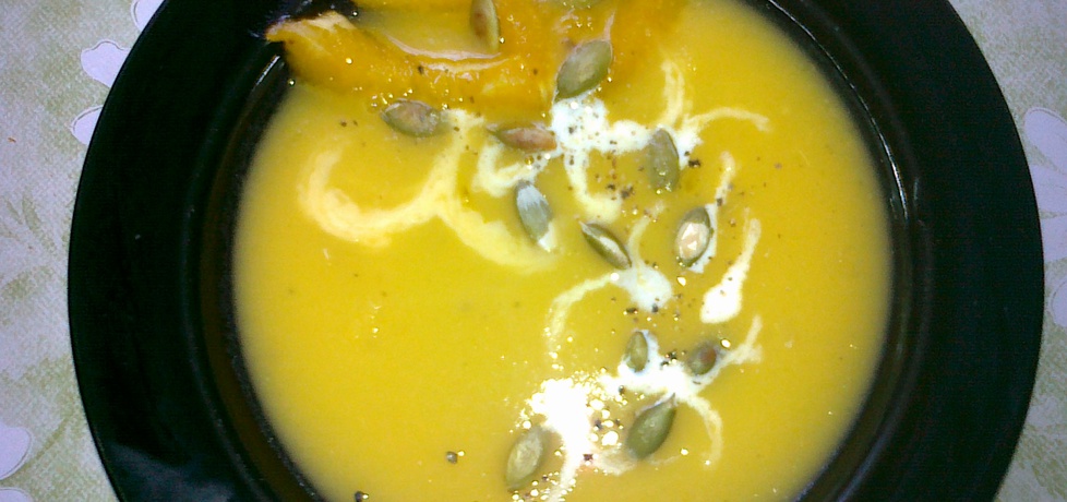 Zupa z dyni z karmelizowanymi pomarańczami (autor: teresa18 ...