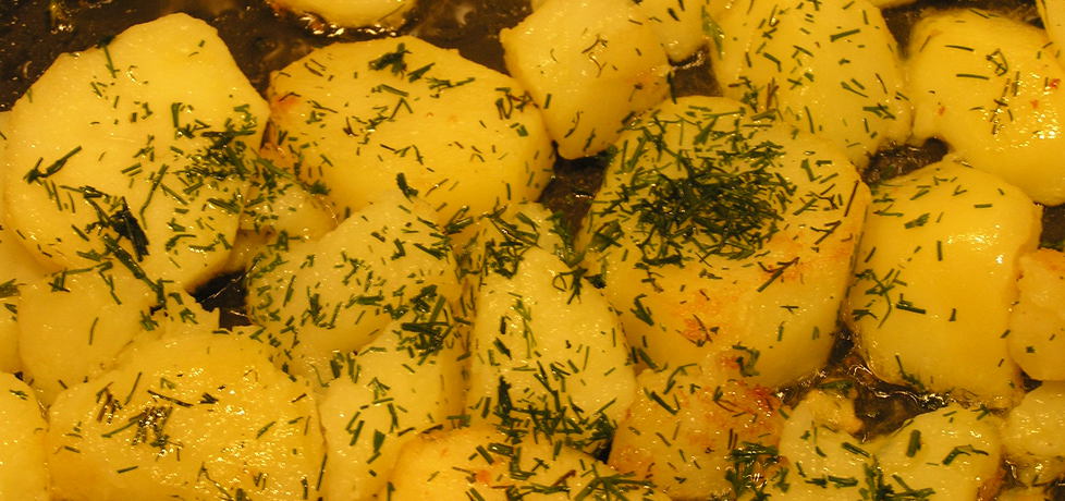 Ziemniaki opiekane do obiadu (autor: olivka)